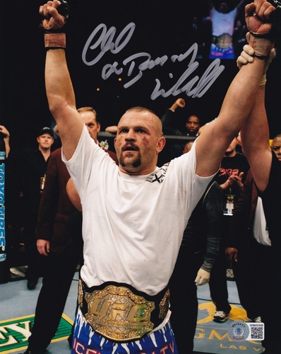 Foto firmata chuck liddell - chuck,