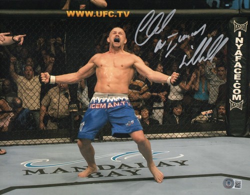 Foto firmata chuck - foto, liddell