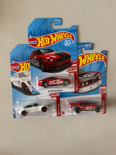 Hot wheels red - red, ed.